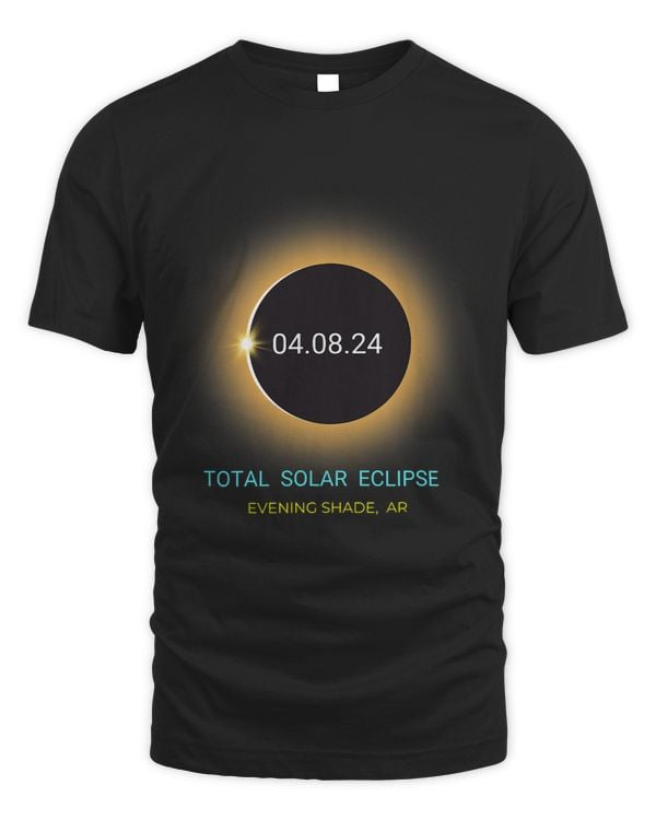 Evening Shade AR Solar Eclipse 040824 Arkansas Souvenir