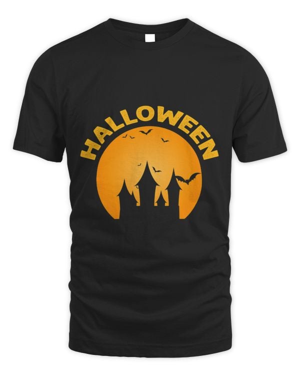 Creep It Real Full Moon Witches House Happy Halloween 1