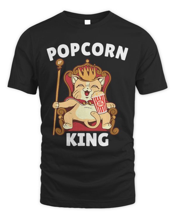 Mens Popcorn King Male Popcorn Lover Movie Night Movie Lover