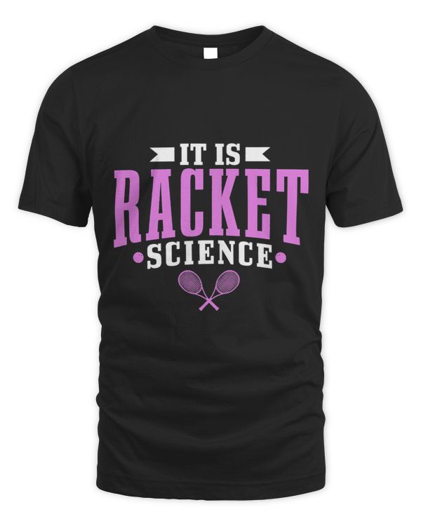 Womens Squash Its Racket Science Funny Squash Player