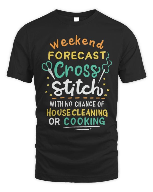 Womens Weekend Forecast Cross Stitch