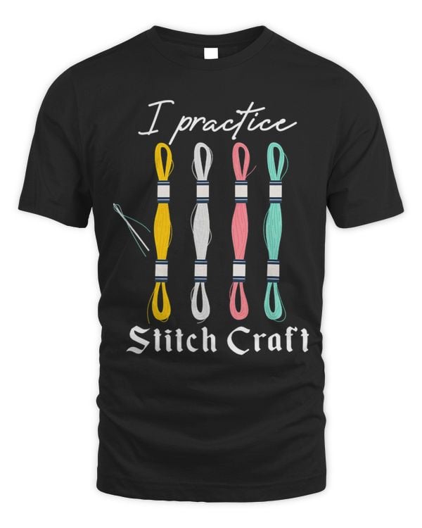 Womens Womens Practice Stitch Craft Funny Wiccan Cross Stitch