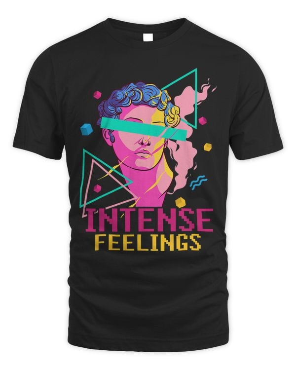 Vaporwave Synthwave Aesthetic Retro 80s 90s Intense Feelings