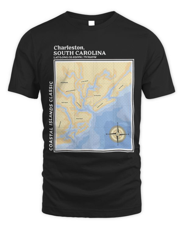 Charleston South Carolina Coastal Islands Classic Nautical