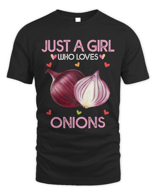 Onion Shirt For Women Just A Girl Who Loves Onions