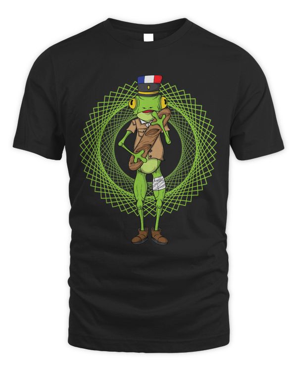 French Frog with Baguette