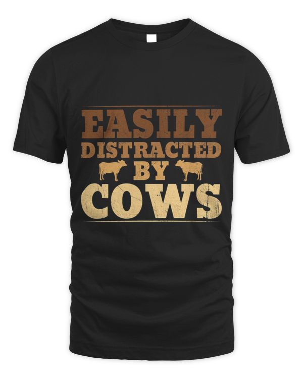 Easily Distracted by Cows Harvest Farming Barn Cattle 1