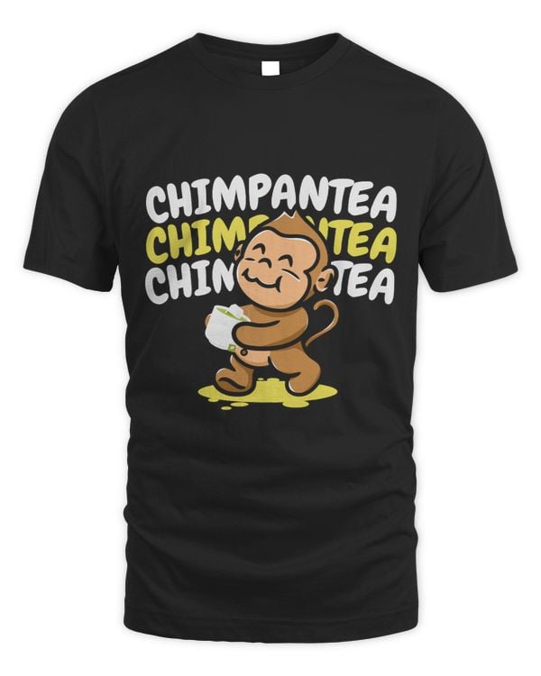 Chimpantea Tea Drinker Chimp Monkey Lover Ape Chimpanzee