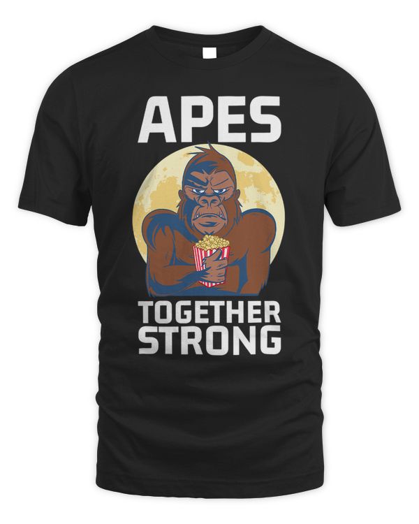 Apes Together Strong To The Moon Stock Market Meme Stonks22