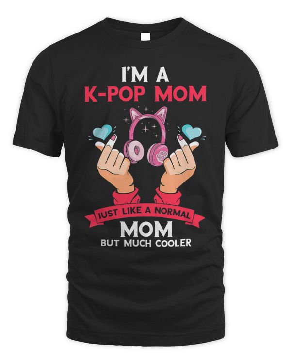 Womens KPop Mom Korean Heart KPop Music Korean Music Headphone