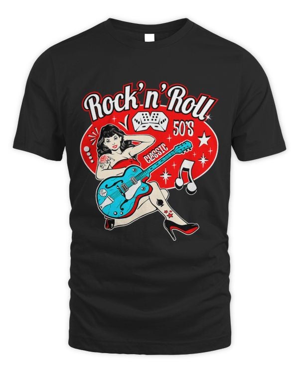 Rockabilly Tees Men Women 50s Sock Hop Party Rock and Roll