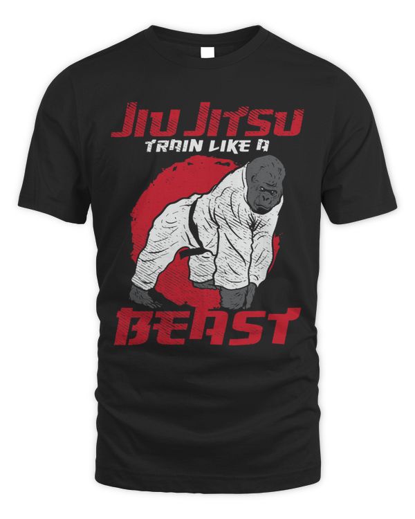 Train like a Beast Jiu Jitsu BJJ Gorilla