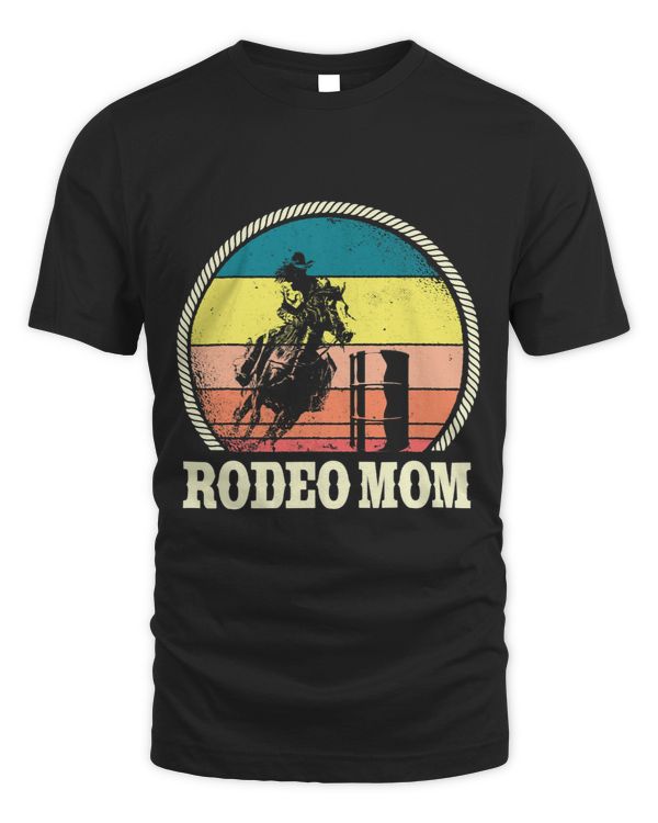 Rodeo Mom Barrel Racing Design Horse Riding Ladies