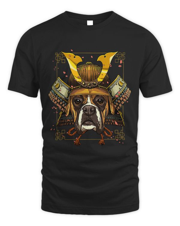Samurai Boxer Dog Warrior Samurai Lovers
