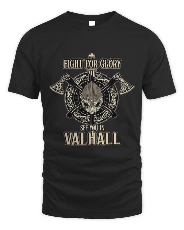 Viking Fight for glory see you in valhall 2shield