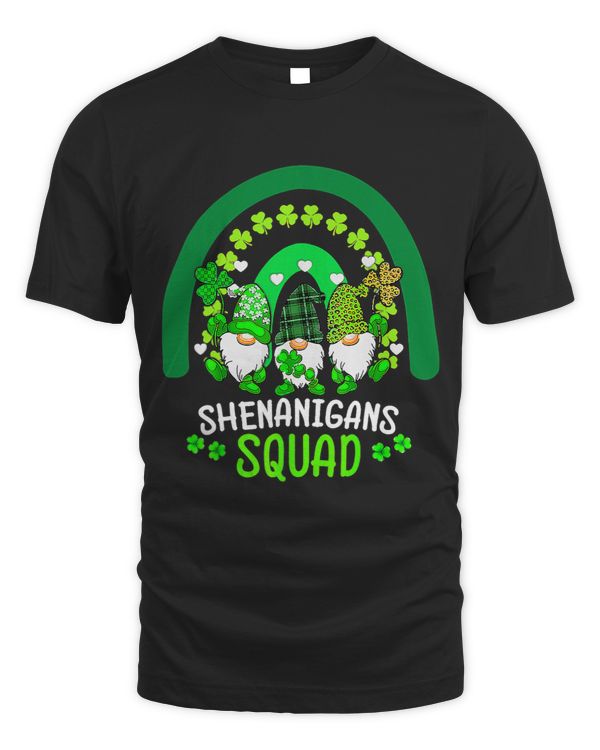Shenanigans Squad St Patricks Day Gnomes Gnomies Rainbow