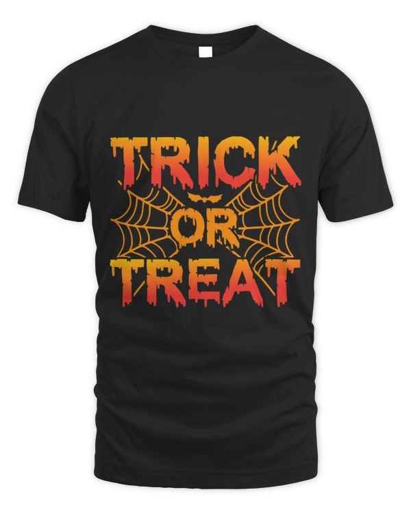Trick or Treat Halloween Spider Cobwebs Bat Halloween