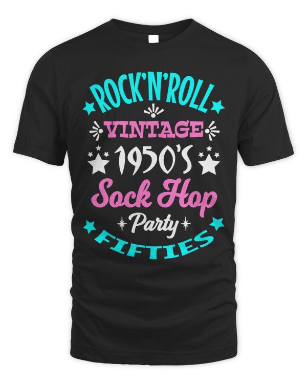 Rockabilly 50s Sock Hop Costume Doo Wop Retro Style 1950s