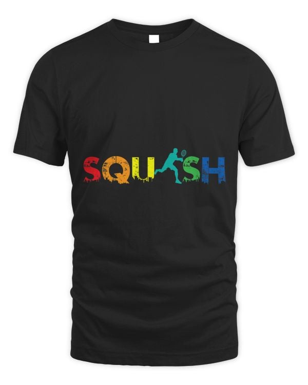 Squash Player Indoor Tennis Court Racket Ball Sports Match