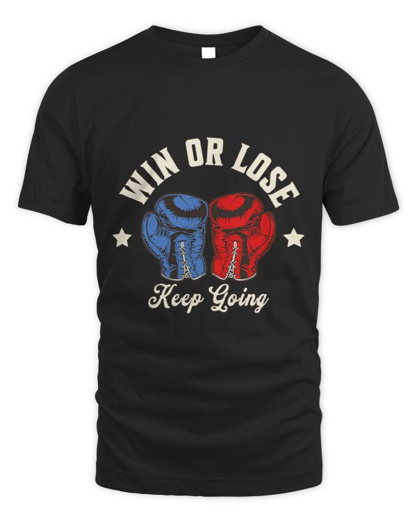 WIN OR LOSE KEEP GOING 2BOXING GLOVES