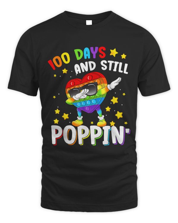 100 Days And Still Poppin Rainbow Fidget Toy For Kids Pop It