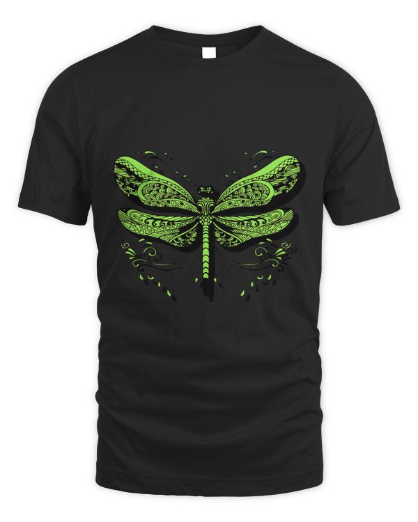Fancy Green Dragonfly