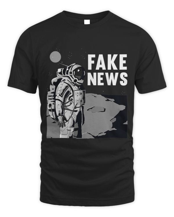 Fake News Moon Landing Conspiracy Theory Hoax