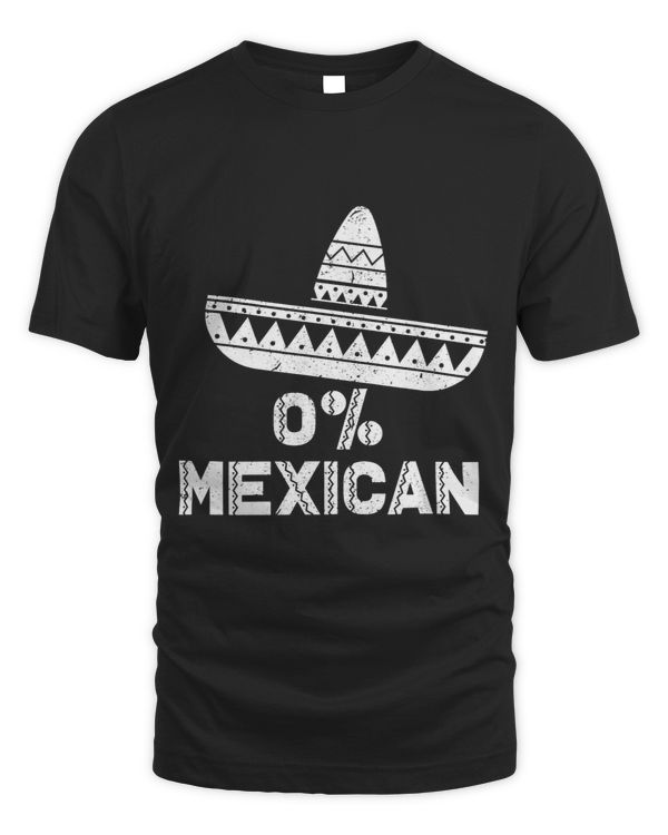 Funny 0 Mexican With Sombrero For Cinco De Mayo