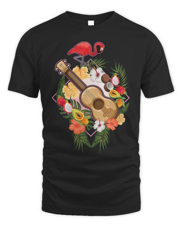 Ukulele Flamingo Guitar Hawaii