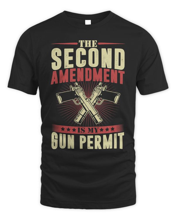 The Second Amendment Is My Gun Permit Pro 2A Gun Rights