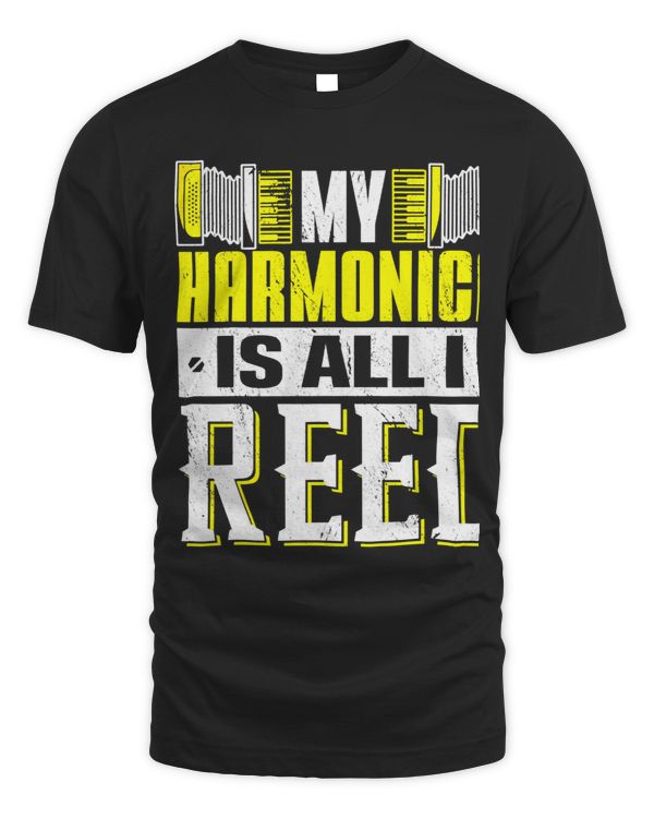 Mouth Organ Musican My Harmonica Is All I Reed