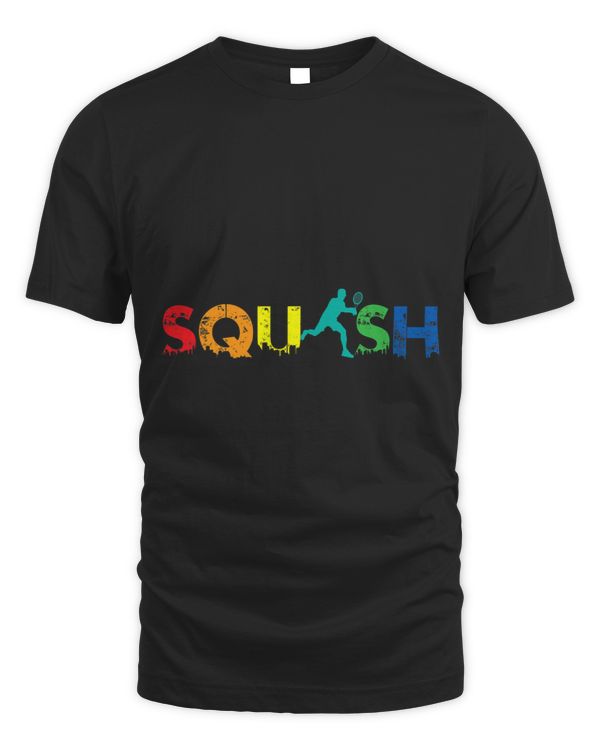 Squash Player Indoor Tennis Court Racket Ball Sports Match
