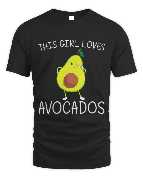Funny Avocado Gift For Girls Kids Healthy Dessert Fruit Food