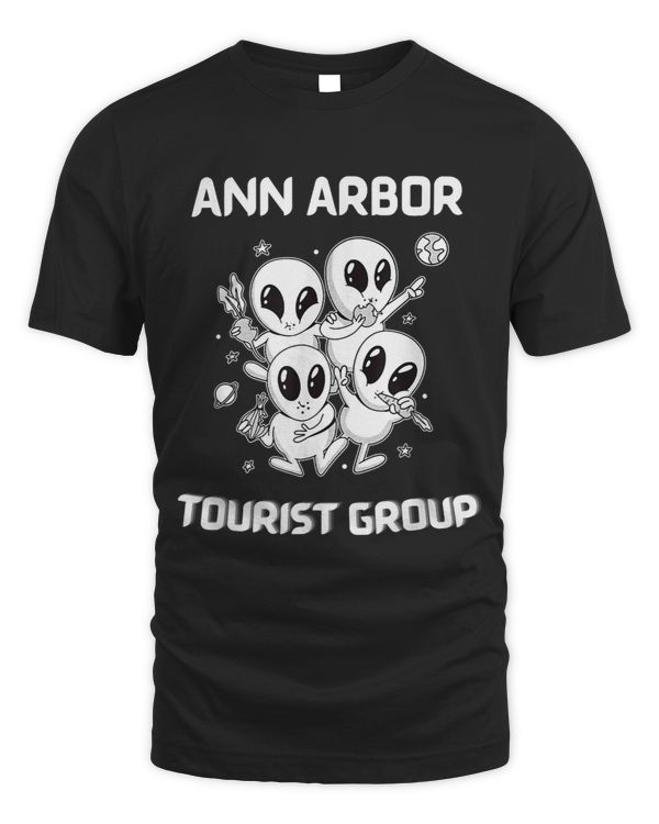 Ann Arbor Native Pride Alien Funny State Tourist Space