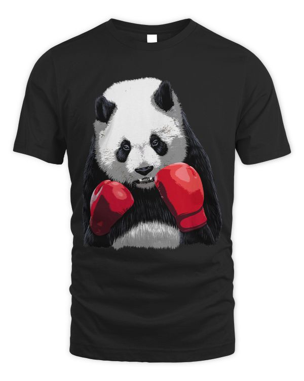 Funny Boxing Art For Men Women Boys Girls Giant Panda Lover