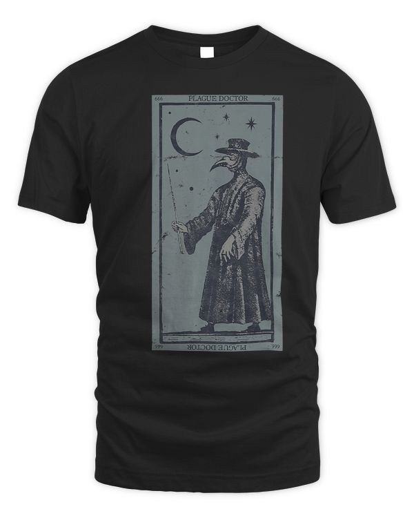 Plague Doctor Tarot Card