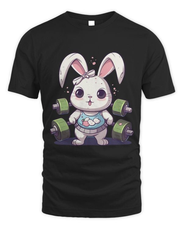 Funny Gym Workout Bunny Fitness Studio Rabbit Cardio Pump64315