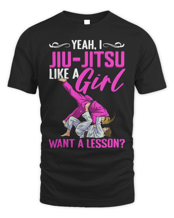Womens Jiujitsu Girl Martial Arts Karate Judoka Jiujitsu