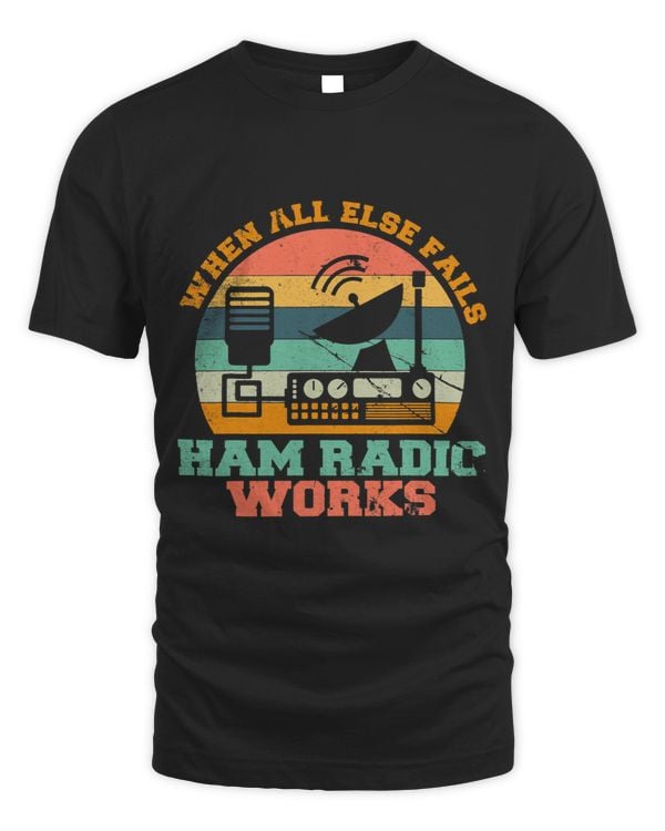 Ham Radio Shirt Shortwave Morse Code Amateur Radio