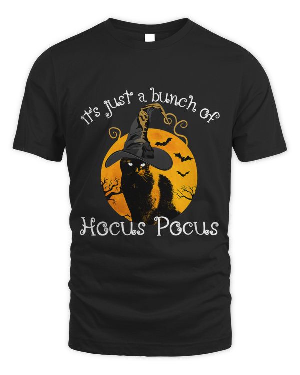 Black Cat Moon Halloween Costume Party Bunch of Hocus Pocus