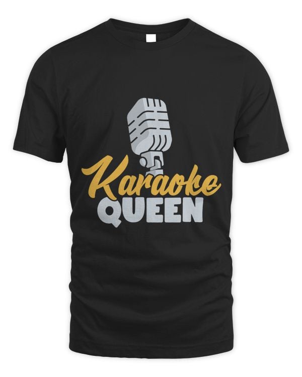 Funny Karaoke Queen Women Girls Karaoke Singing Music Lovers