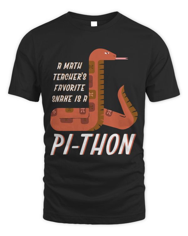Funny Math Joke for Pi Day Math Teachers and Snake Lovers