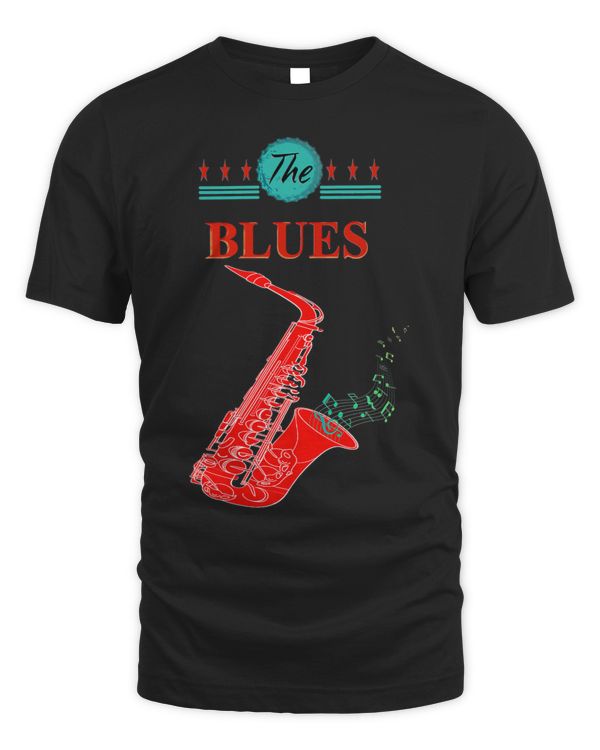 The Blues Saxophone Player