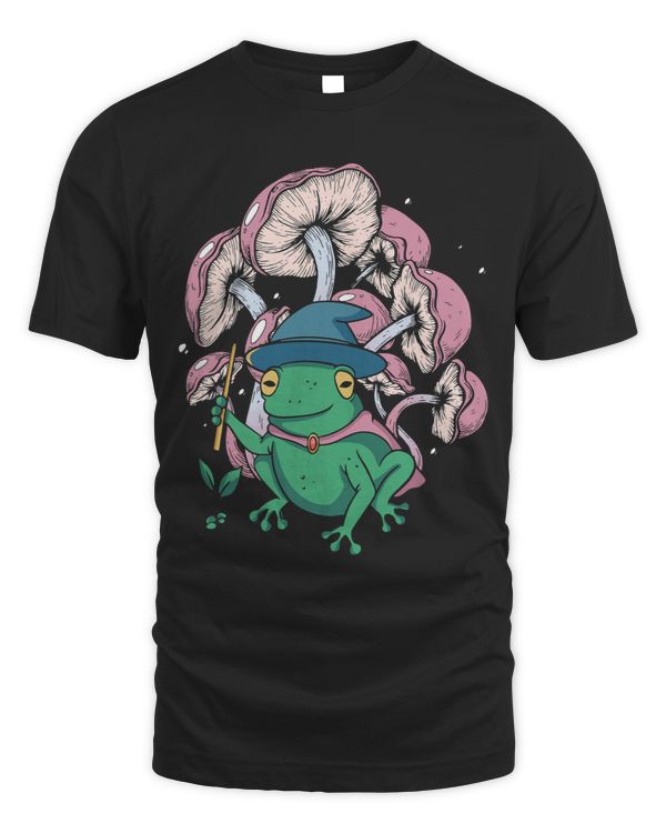 Goblincore Aesthetic Mushroom Picker Frog Lover
