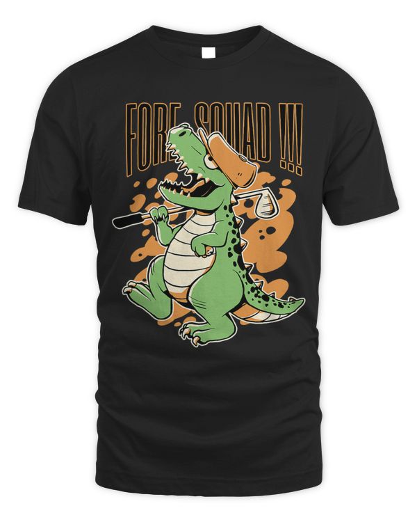 Golf squad funny lizard