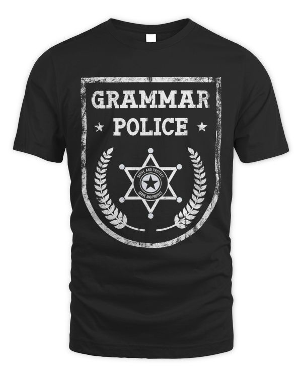 Grammar Police Serve And Protect Grammar
