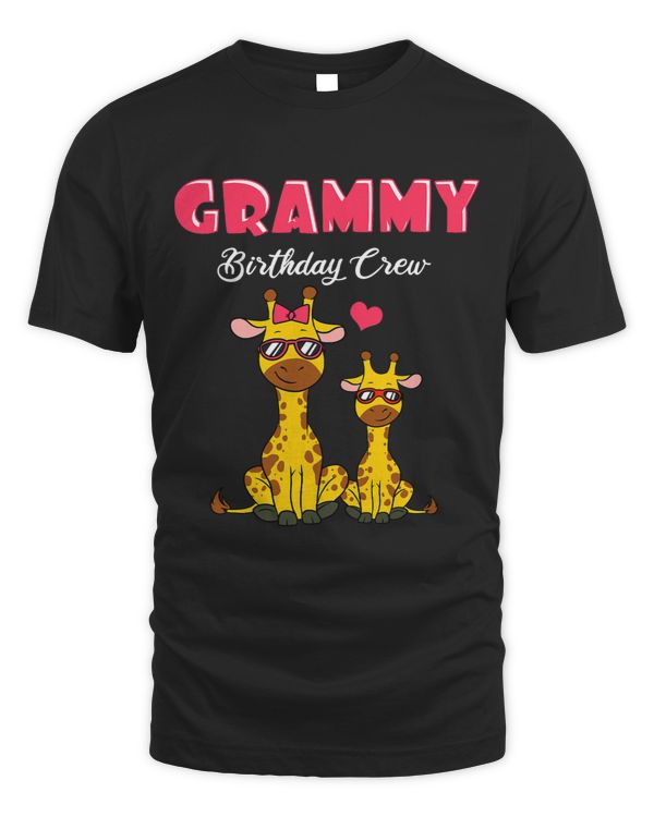 Grammy Birthday Crew Grandma Matching Family Bday Outfit