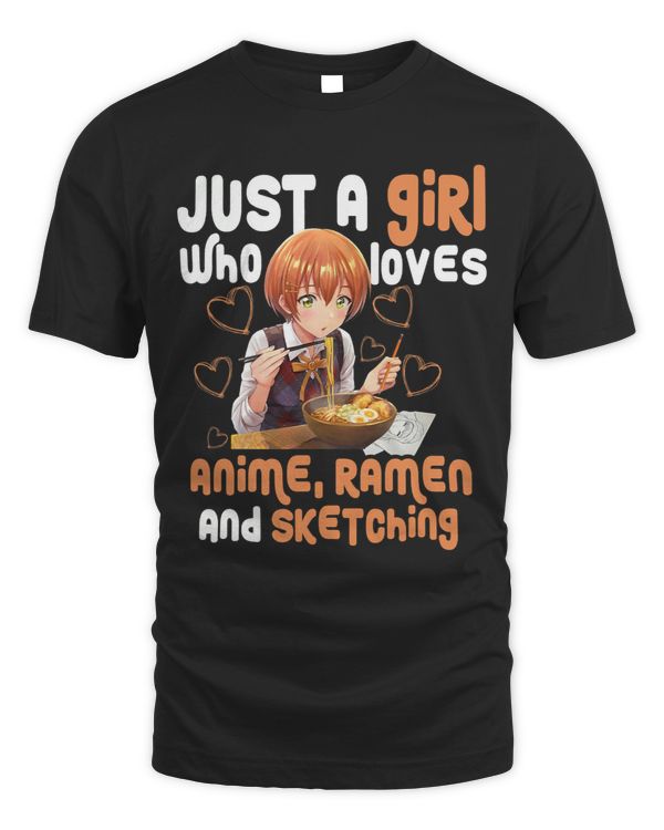 Funny Anime Ramen and Sketching Kawaii Otaku Animes Noodles