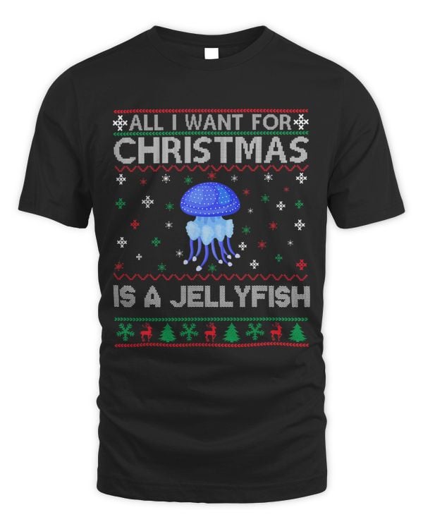 All I Want for Christmas is a Jellyfish Ugly Xmas Sweater
