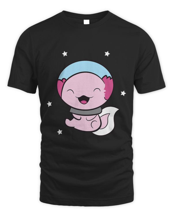 Cute Space Axolotl Kawaii Axolotl In Space Astronaut Axolotl